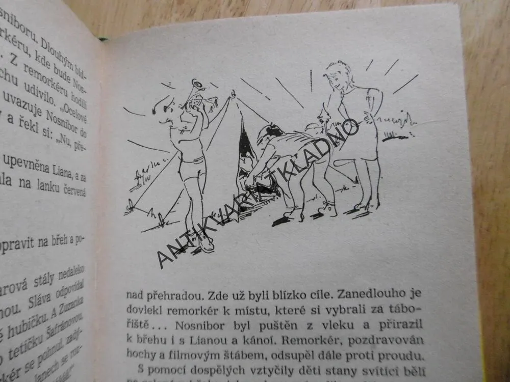 ZUZANKA A MOŘEPLAVCI NA VLTAVĚ, KAMIL BEDNÁŘ, MARIE BOGNEROVÁ, 1961, **an