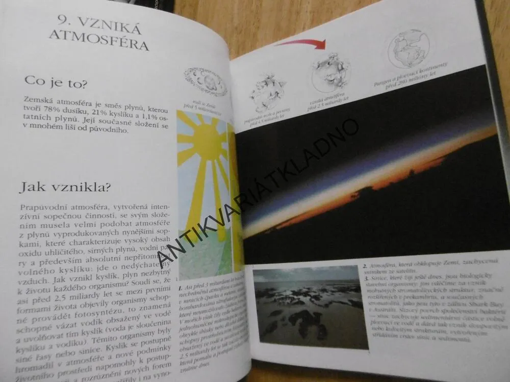 PRVNÍ KROKY ZEMĚ VZNIK A VÝVOJ, PRVNÍ KROKY VESMÍR VZNIK A VÝVOJ, **an