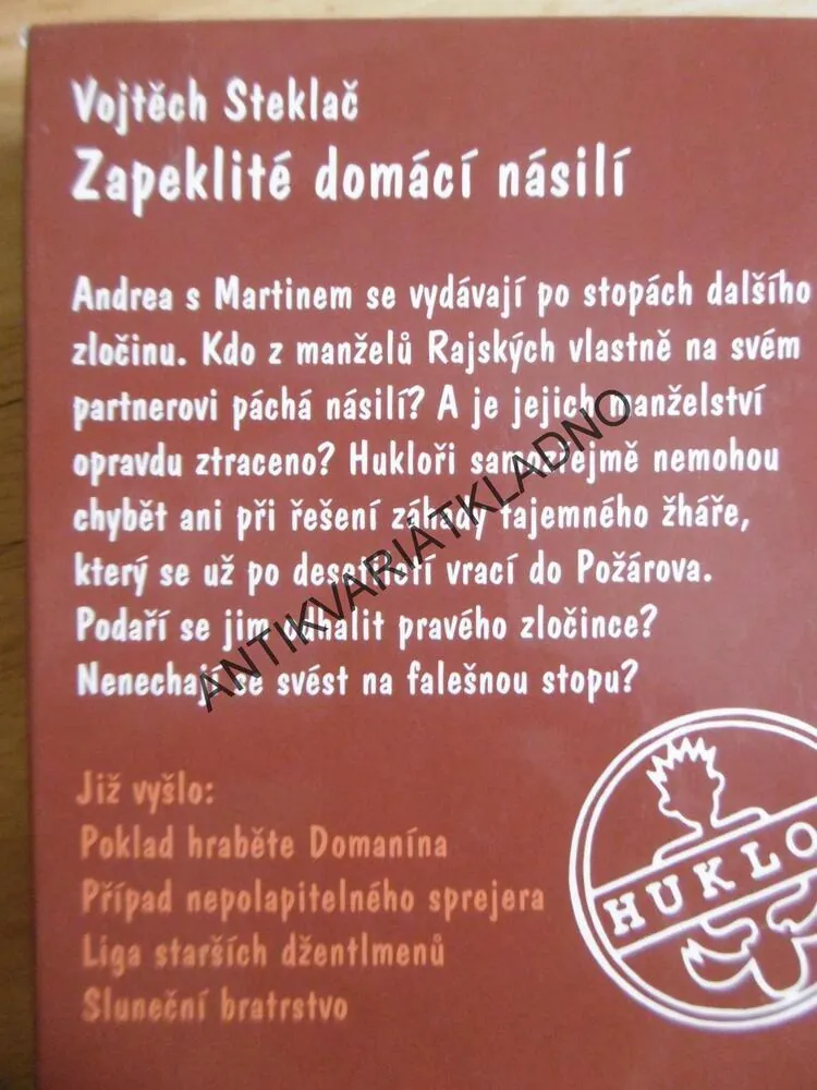 DVOJČATA V AKCI, ZAPEKLITÉ DOMÁCÍ NÁSILÍ, VOJTĚCH STEKLAČ, **an