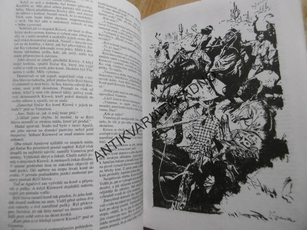 KLEKÍ PETRA BÍLÝ OTEC APAČŮ, JAROSLAV MORAVEC, BURIAN, **an
