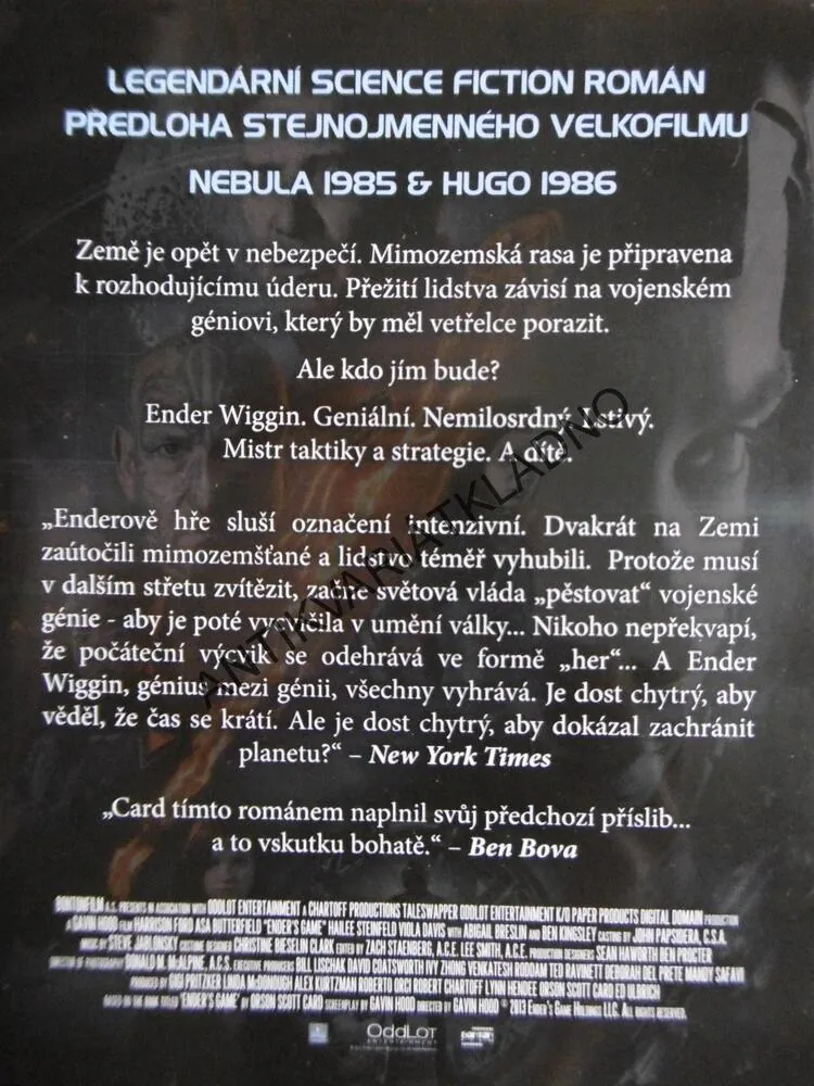 ENDEROVA HRA, ORSON SCOTT CARD, **an