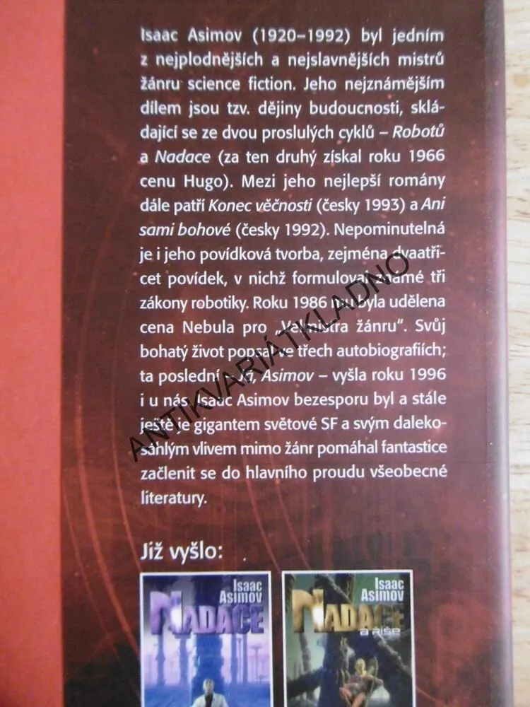 TĚŽKÁ PLANETA, ISAAC ASIMOV, **an