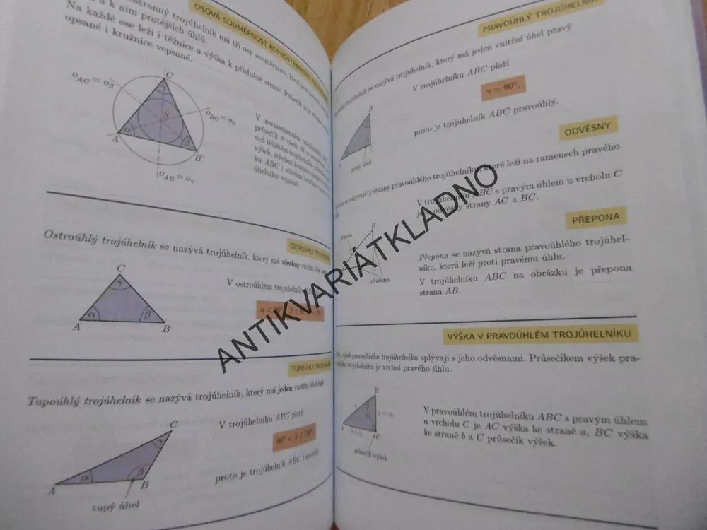 PŘEHLED MATEMATIKY PRO ZÁKLADNÍ ŠKOLY A VÍCELETÁ GYMNÁZIA