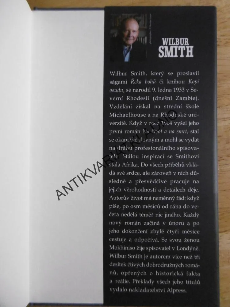 KOŘIST, WILBUR SMITH, **an