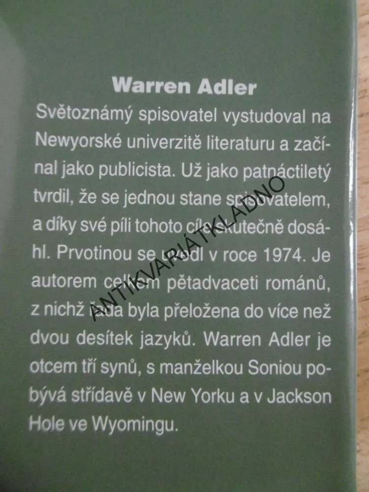 DĚTI ROSEOVÝCH, WARREN ADLER, **an