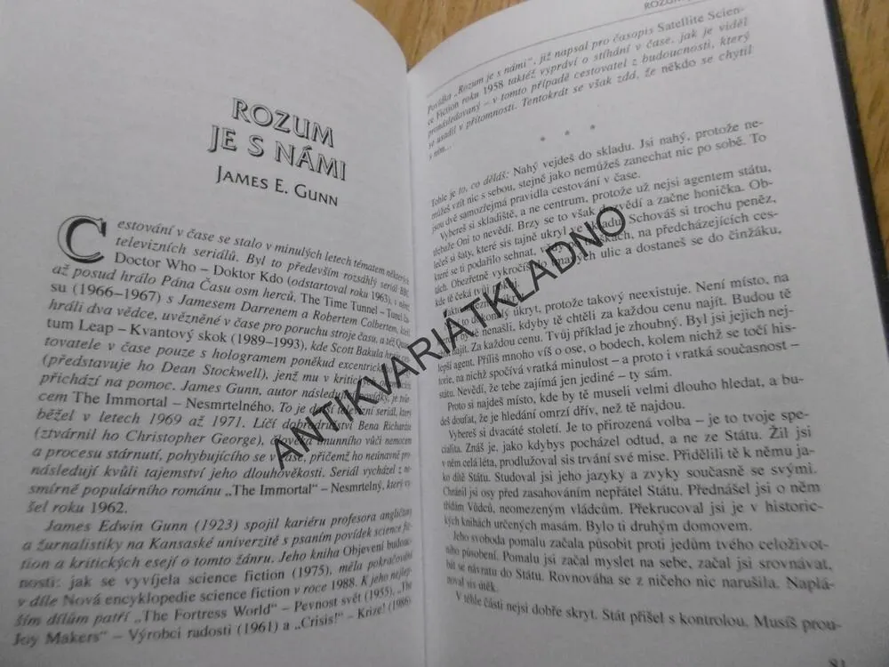 CESTOVÁNÍ V ČASE, ARTHUR C.CLARKE, RAY BRADBURY, R.A. HEINLEIN, AJ., **an