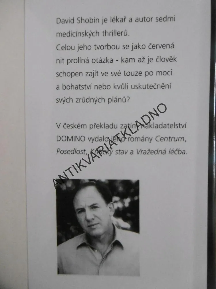 ZÁZRAČNÝ LÉK, DAVID SHOBIN, **an