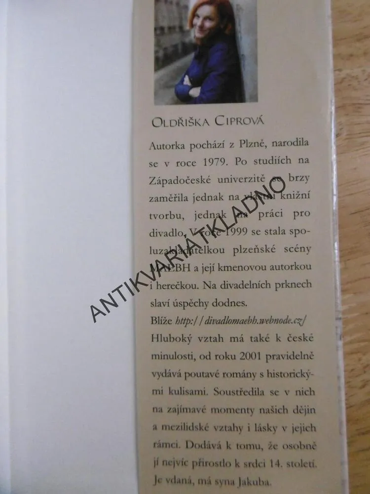 DRAHOMÍRA, OLDŘIŠKA CIPROVÁ, **an