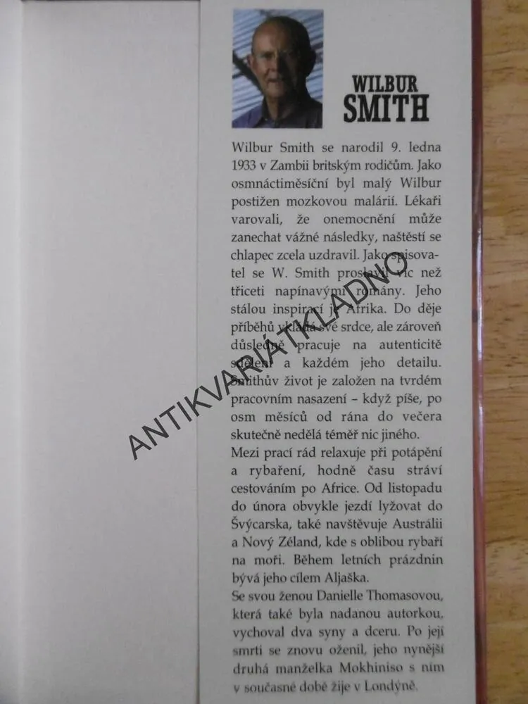 BĚSNÍCI SPRAVEDLNOST, WILBUR SMITH, **an