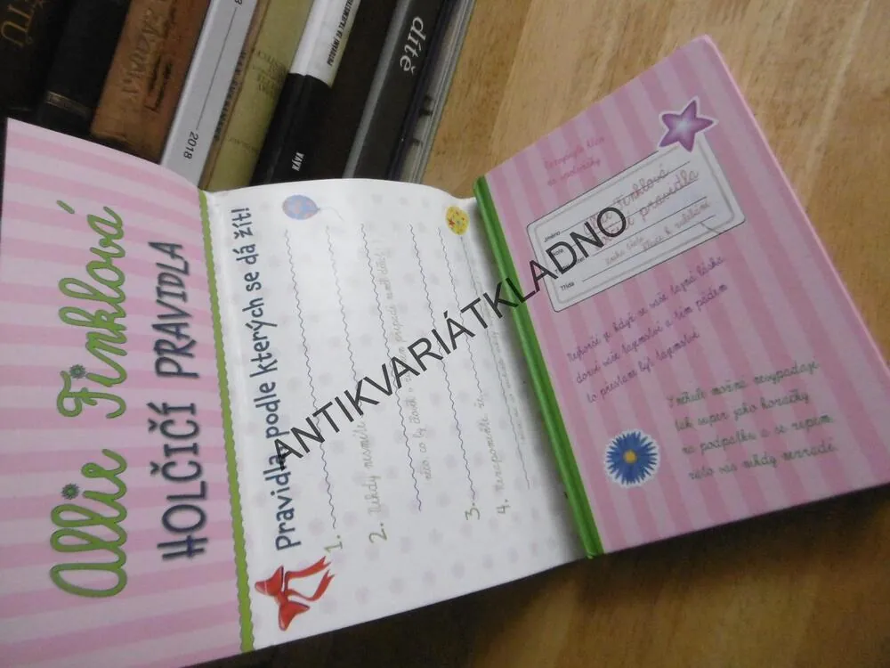 ALLIE FINKLOVÁ, HOLČIČÍ PRAVIDLA, MEG CABOTOVÁ, **an