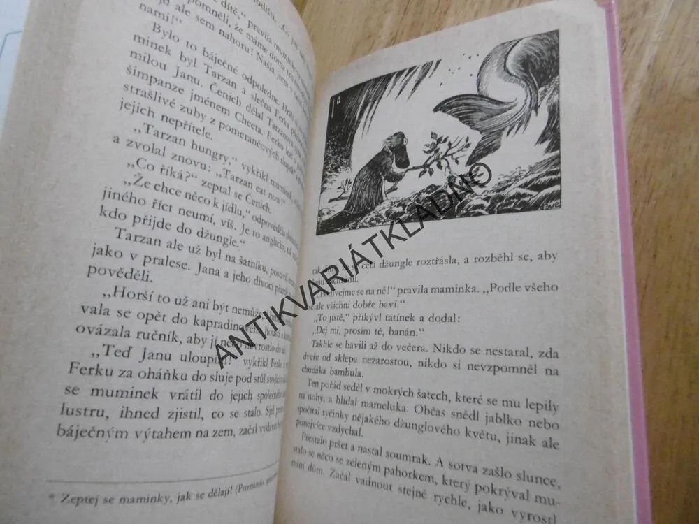 ČARODĚJŮV KLOBUK, PŘÍBĚHY O SKŘÍTCÍCH MUMINECH, MUMÍNCI, TOVE JANSSONOVÁ, **an
