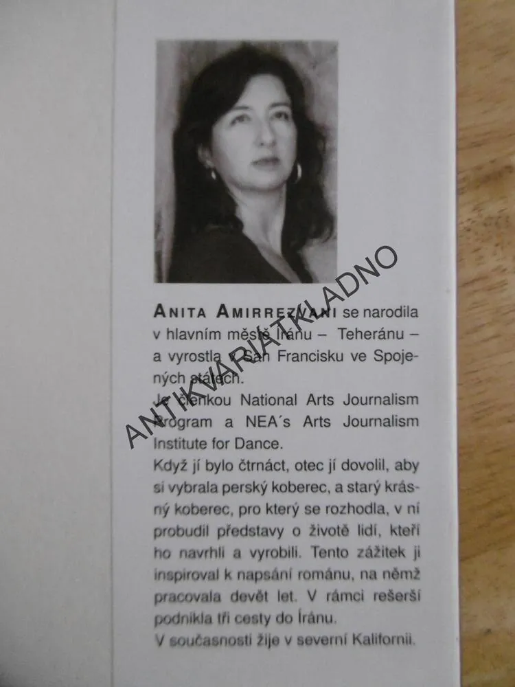 KREV KVĚTŮ, ANITA AMIRREZVANI, **an