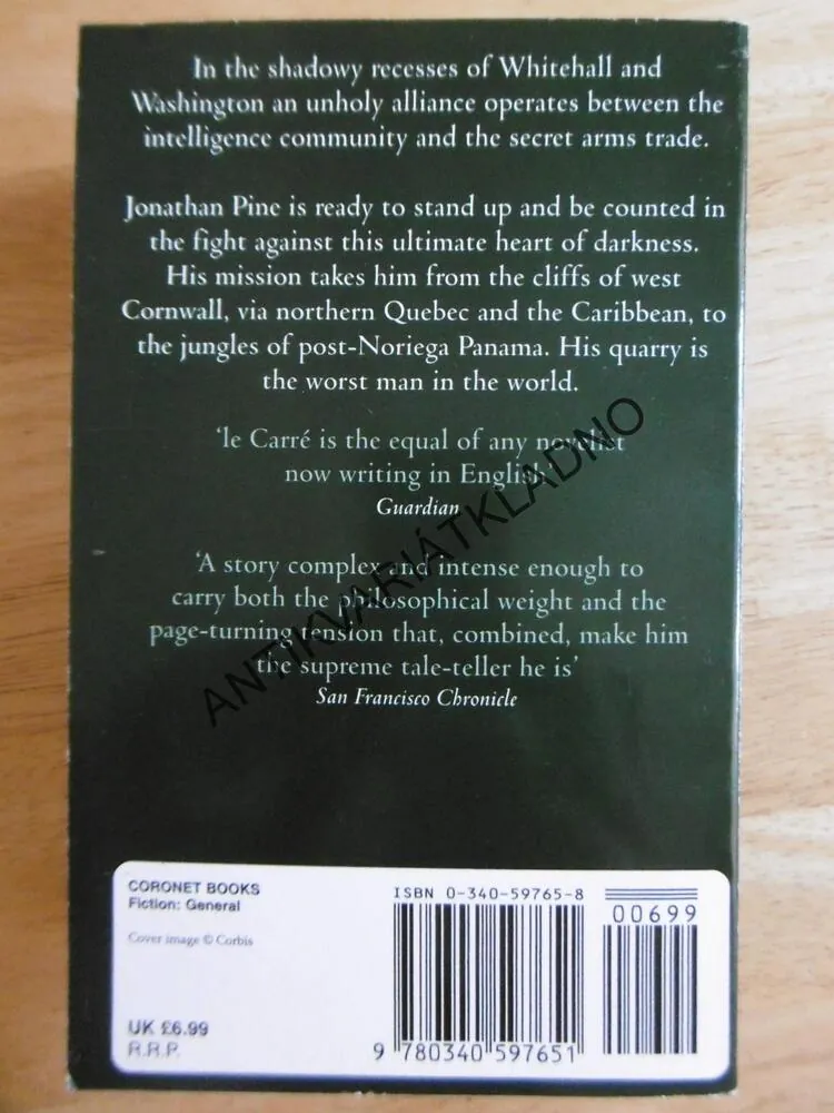 THE NIGHT MANAGER, JOHN LE CARRÉ, ANGLICKY, **an