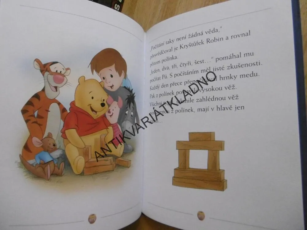 MEDVÍDEK PÚ JDE DO ŠKOLY, POVÍDÁNÍ O MEDVÍDKOVI PÚ, WALT DISNEY, **an