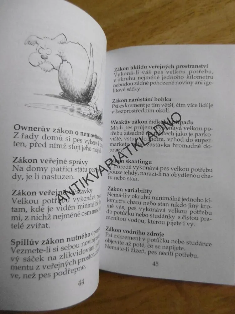 MURPHYHO ZÁKONY A DOMÁCÍ ZVÍŘATA, KARL WAGNER, **an