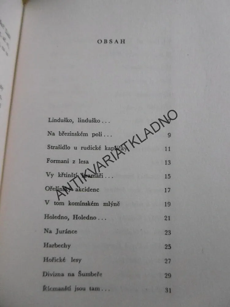 STAROVĚRSKÉ PÍSNĚ, JAROSLAV MARCHA, 1944, **an