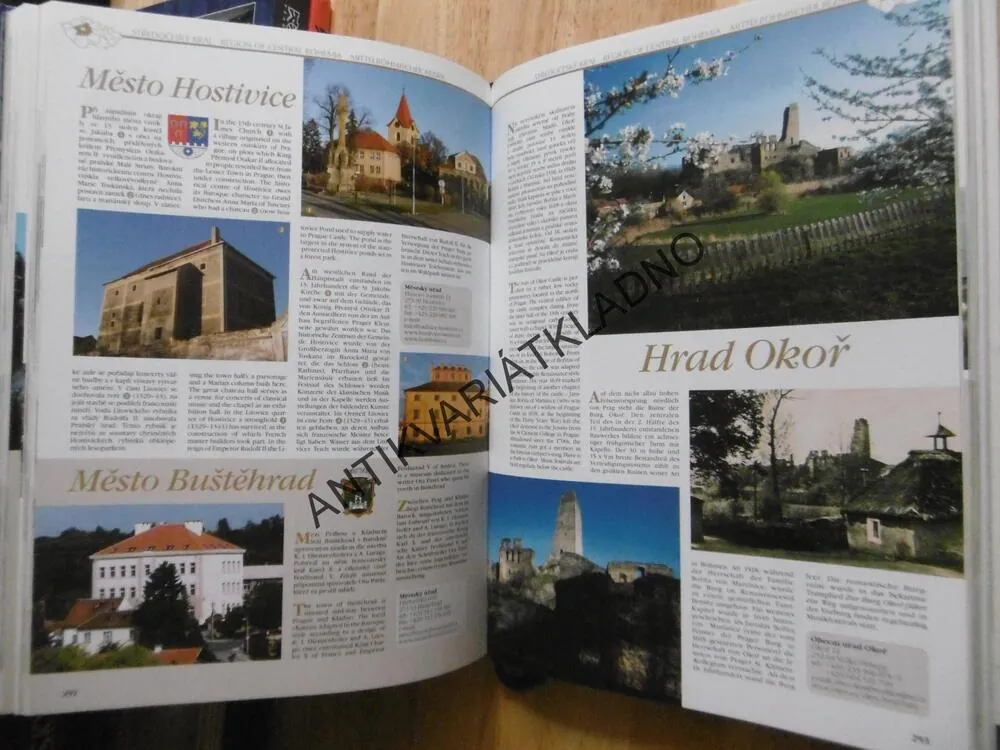 STŘEDOČESKÝ KRAJ, VÍTEJTE! OKR. PRAHA, KLADNO, BEROUN, KUTNÁ HORA, PŘÍBRAM, RAKOVNÍK AJ., **an