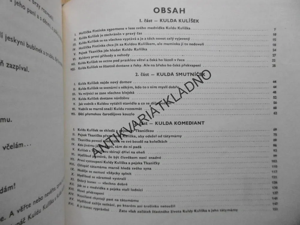 KULDA KULÍŠEK, JIŘÍ KAFKA, VOJTĚCH CINYBULK, **an