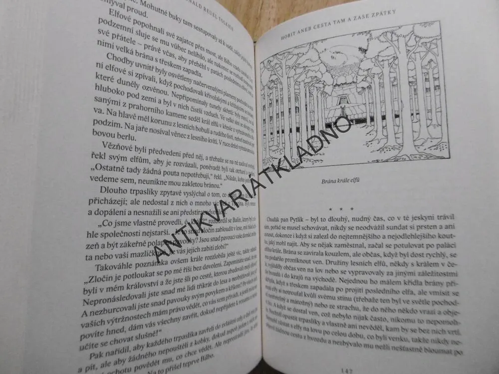 HOBIT ANEB CESTA TAM A ZASE ZPÁTKY, J.R.R. TOLKIEN, **an