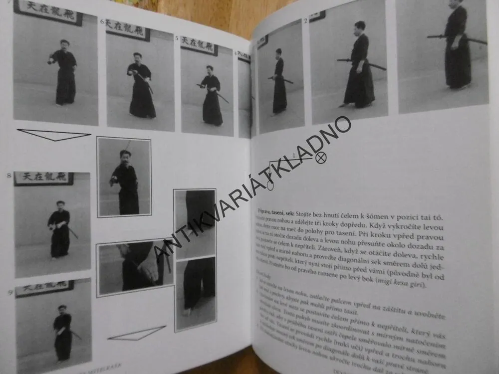 JAPONSKÝ ŠERM, TECHNIKA A CVIČENÍ, G. WARNER, JAPONSKO, **an