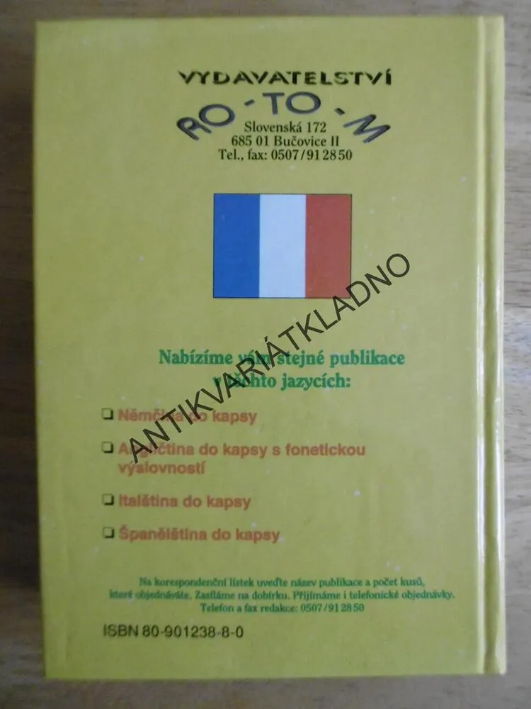 FRANCOUŽŠTINA DO KAPSY, JACQUES L.STEPAN, KERLES, **an,