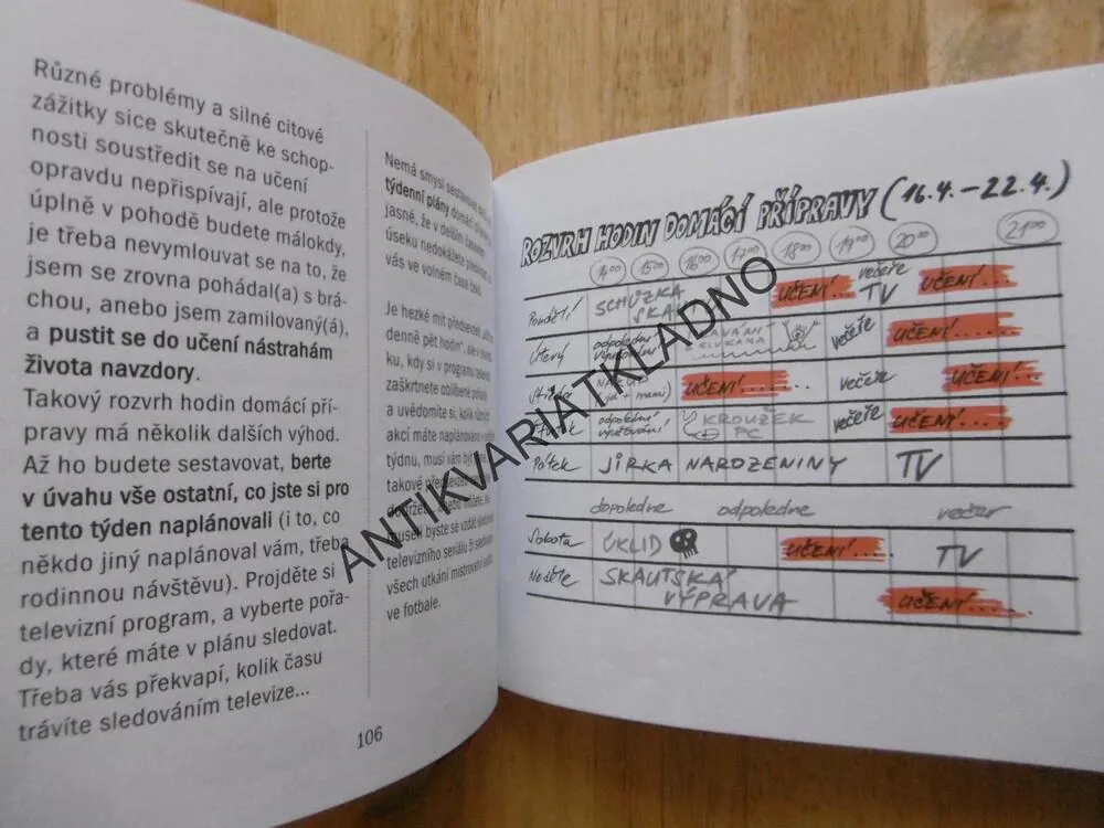 ROZUM DO LAVICE ANEB JAK SPRÁVNĚ NA ŠKOLU, IRENA TATÍČKOVÁ, **an