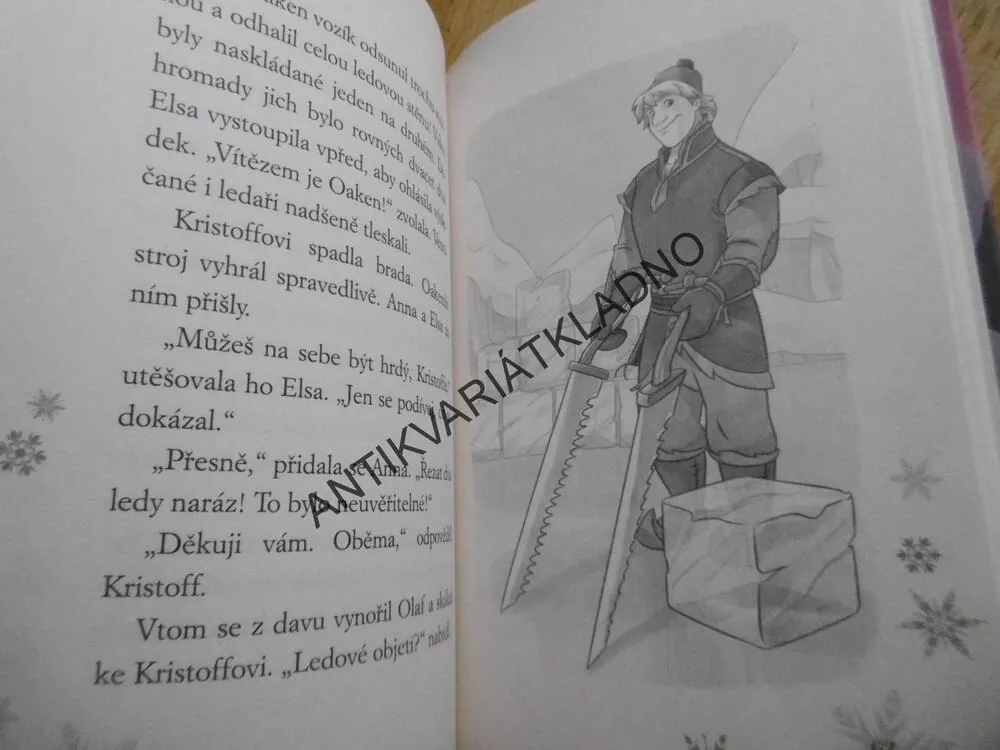 ANNA A ELSA, PODIVUHODNÝ LEDOSTROJ, LEDOVÉ KRÁLOSTVÍ, **an