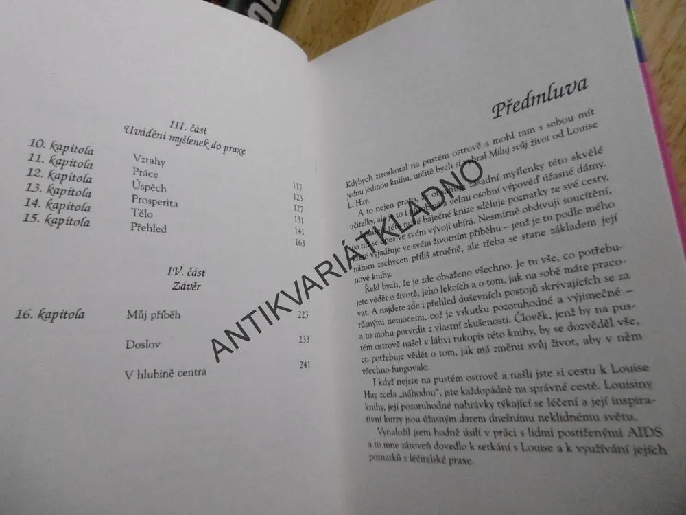 MILUJ SVŮJ ŽIVOT, LOUISE L.HAY, **an