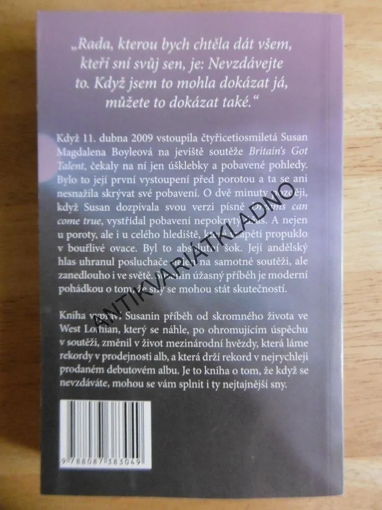 SUSAN BOYLE, KDYŽ SE PLNÍ SNY..., ALICE MONTGOMERY, **an