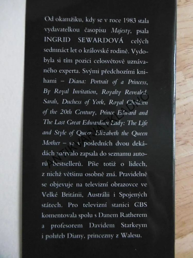 KRÁLOVNA A DIANA, INGRID SEWARDOVÁ,  **an