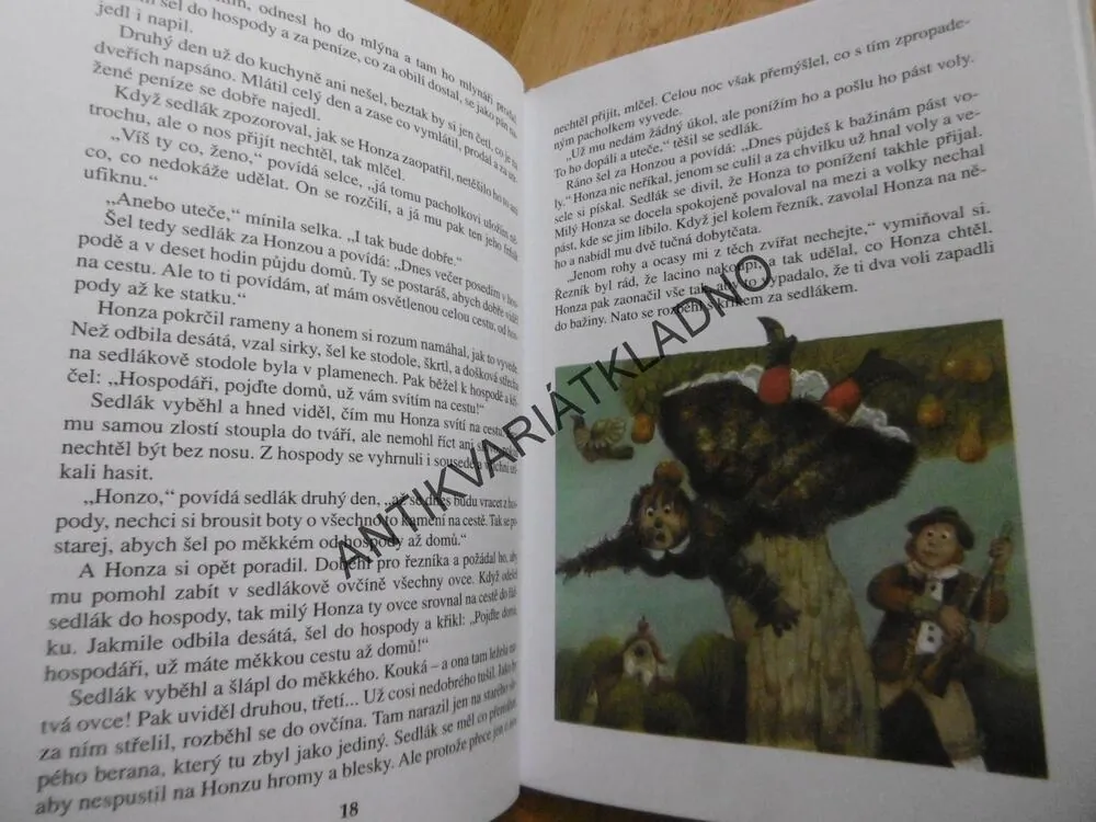 POHÁDKY O HONZOVI, MILADA MOTLOVÁ, KAREL FRANTA, **an