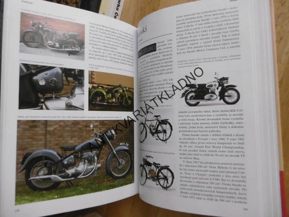 ENCYKLOPEDIE MOTOCYKLY, MIRCO DE CET,, **an