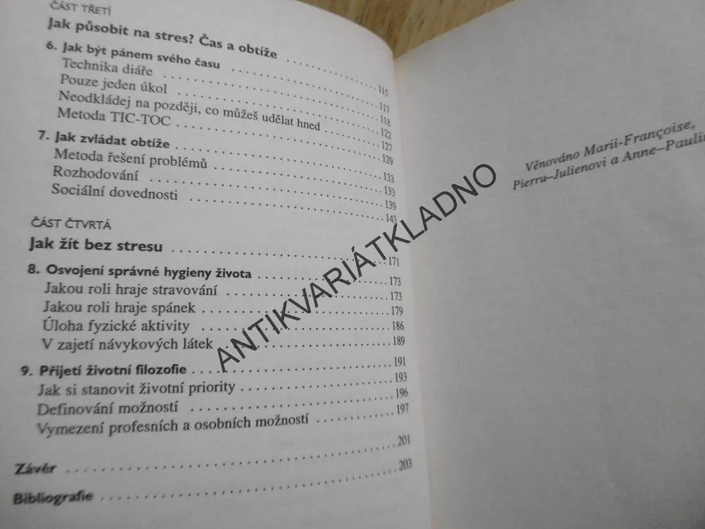 JAK ZVLÁDAT STRES, METODY A CVIČENÍ, CHARLY CUNGI, **an