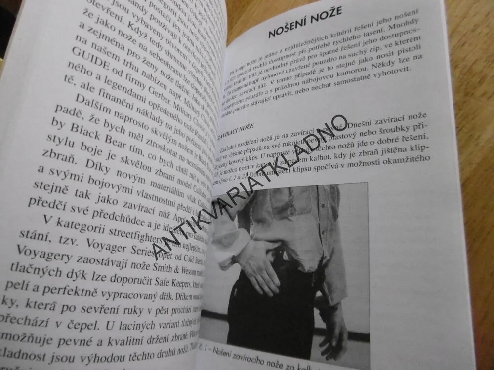 BOJ NOŽEM 1., MARTIN CIBULKA, IVO SCHOVANEC, ZBRANĚ,