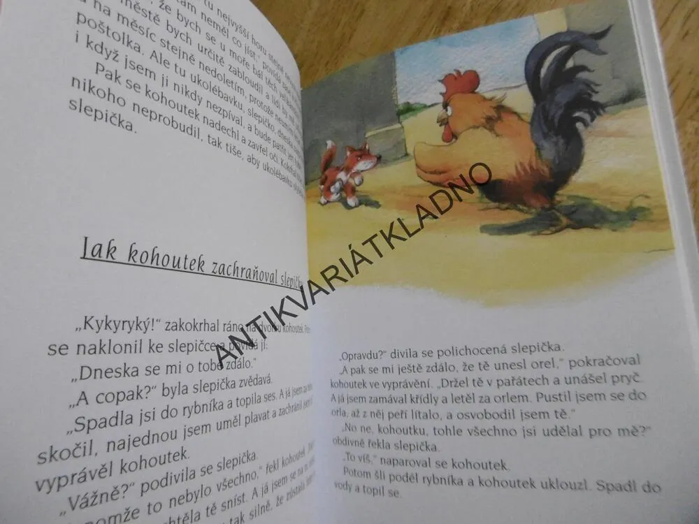 POHÁDKY O KOHOUTKOVI A SLEPIČCE, MICHAL ČERNÍK, **an