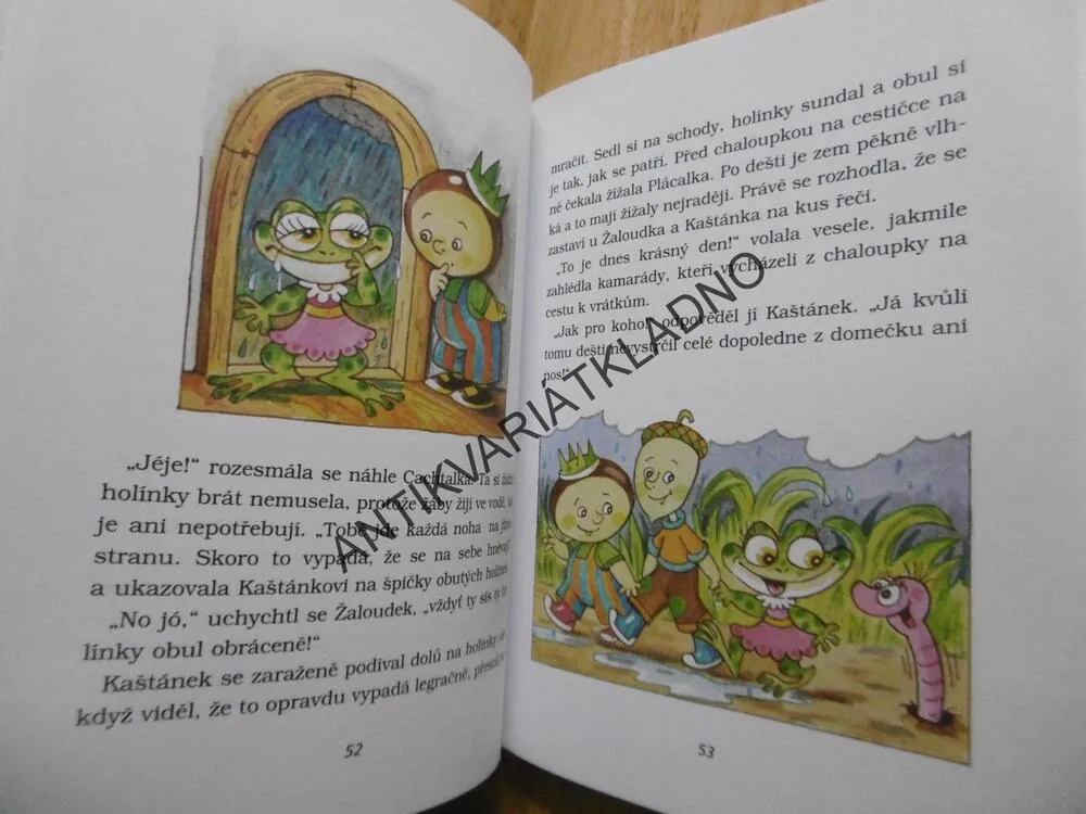 DVA NEROZLUČNÍ KAMARÁDI ŽALOUDEK A KAŠTÁNEK, EMMA HŮLOVÁ, ANTONÍN ŠPLÍCHAL, **an