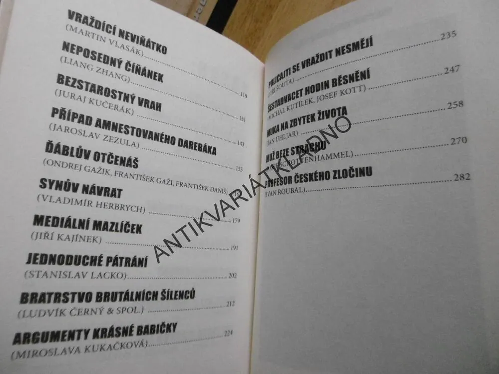 GALERIE ZLOČINU, TAJEMSTVÍ POLICEJNÍCH PROTOKOLŮ, MIROSLAV KUČERA, JAN STACH, **an
