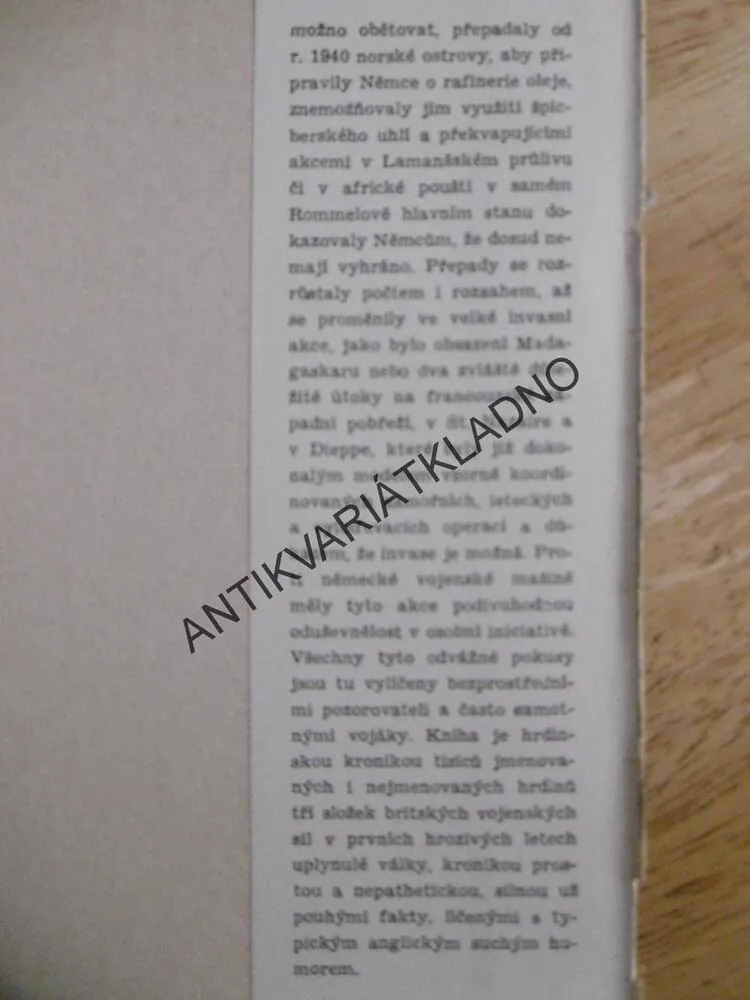 INVASE, JAK SE PŘIPRAVOVALA INCASE 1940-1942, **an