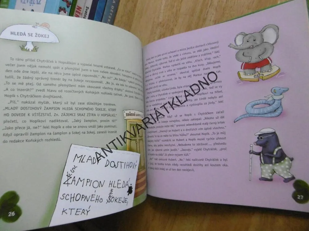 HOPÍK ZÁVODNÍKEM, ČTENÍ NA DOBROU NOC, MARTIN KUČERA, LUCIE SUNKOVÁ, **an