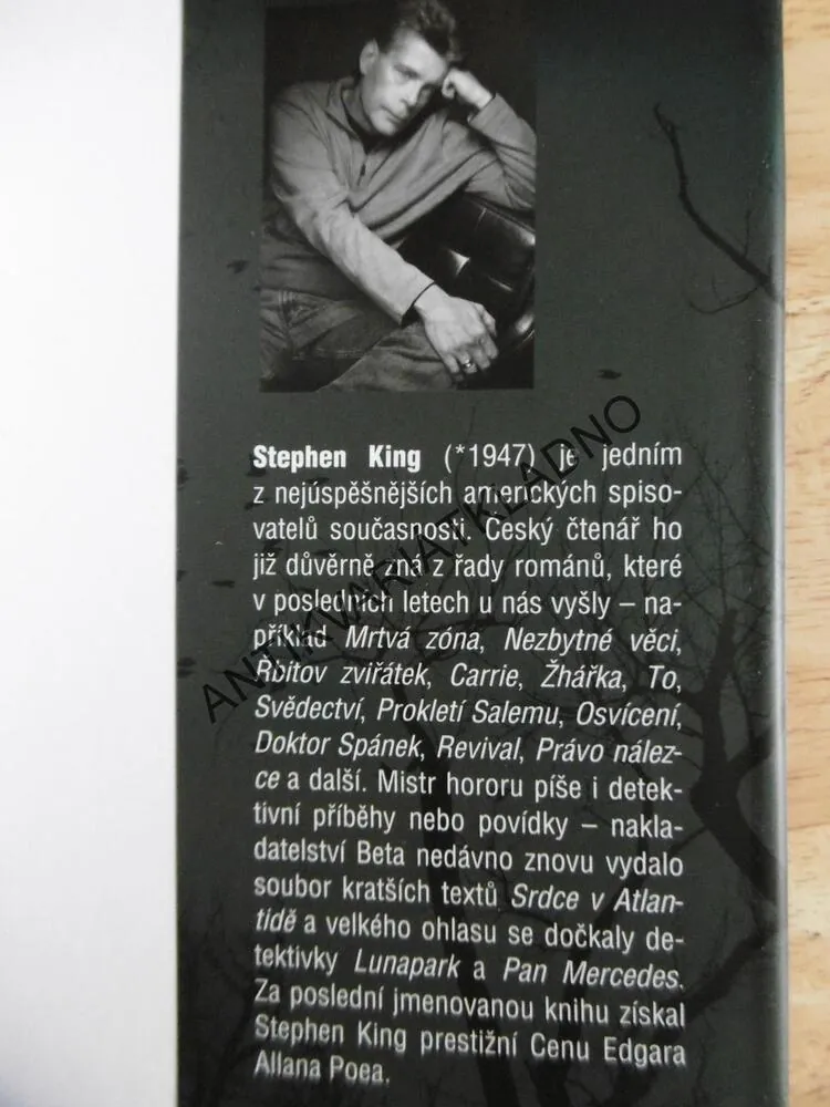BAZAR ZLÝCH SNŮ, STEPHEN KING, **an
