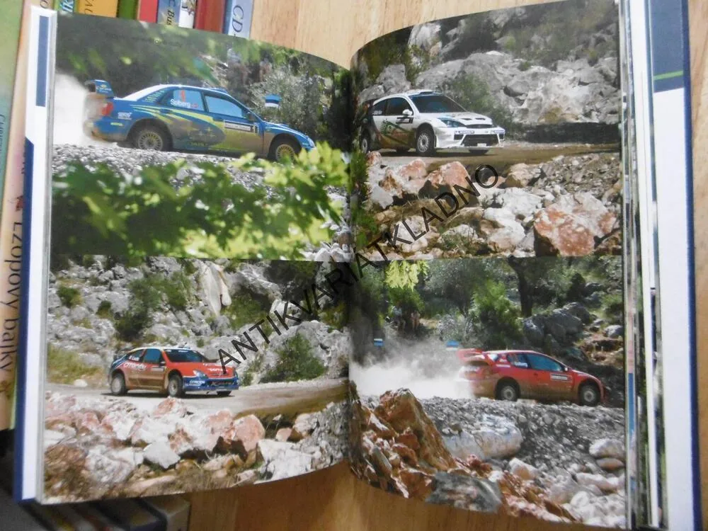 NAPĚTÍ VE SVĚTOVÉ RALLY, RALLYE, OBRAZOVÁ PUBLIKACE O RALLY, **an