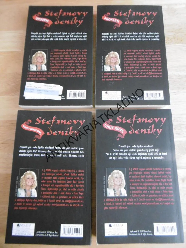 UPÍŘÍ DENÍKY, STEFANOVY DENÍKY, 1-4, L.J. SMITH,