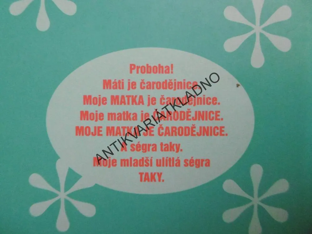 ŠPRNDY A KOŠŤATA, SARAH MLYNOWSKA, **an