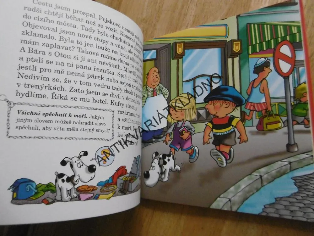BÁRA A FLÍČEK MAJÍ PRÁZDNINY, SLABIKÁŘ, **an
