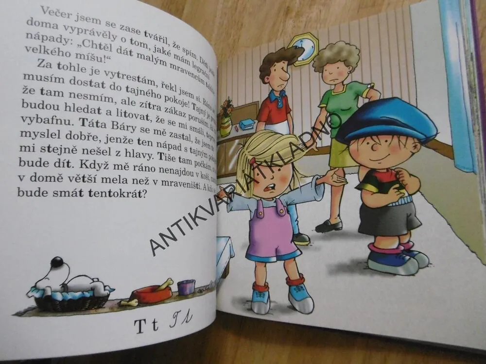 BÁRA A FLÍČEK, SLABIKÁŘ, **an