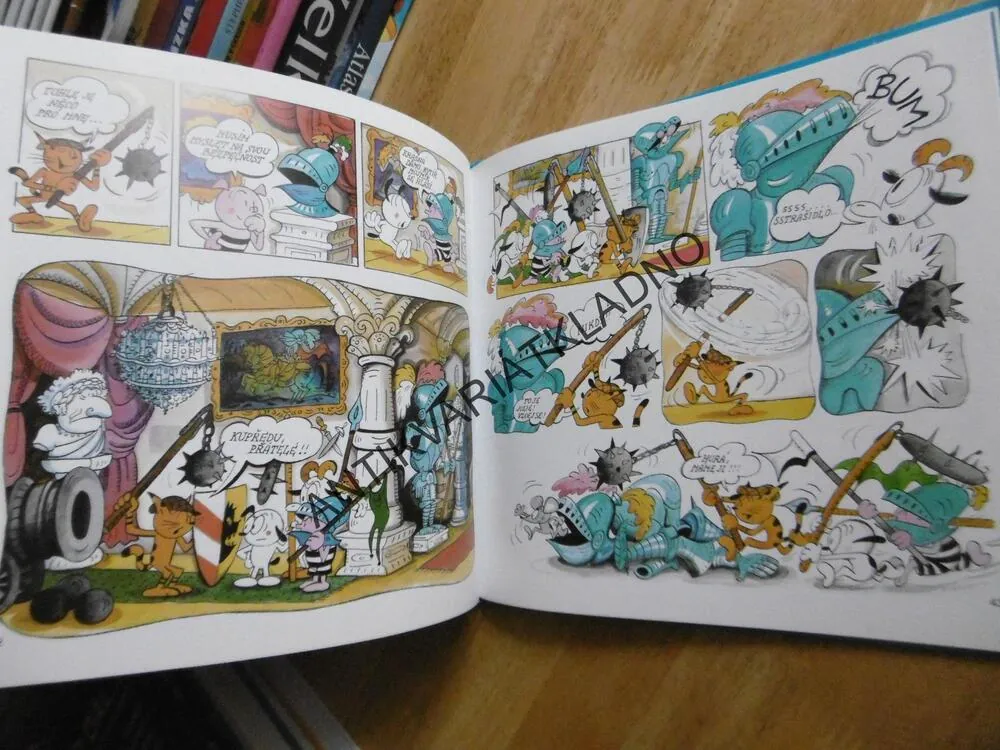 KOCOUR VAVŘINEC DETEKTIV SPORTOVEC, LHOTOVÁ, FALTOVÁ, KOMIKS, **an