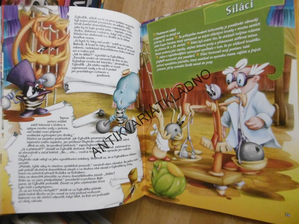 PROFESOR CHYTROLÍN A JEHO PŘÁTELÉ, VÍTEJTE V CIRKUSU, , **an