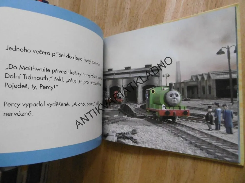 PERCY A STRAŠIDELNÝ DŮL, LOKOMOTIVA TOMÁŠ, **AN