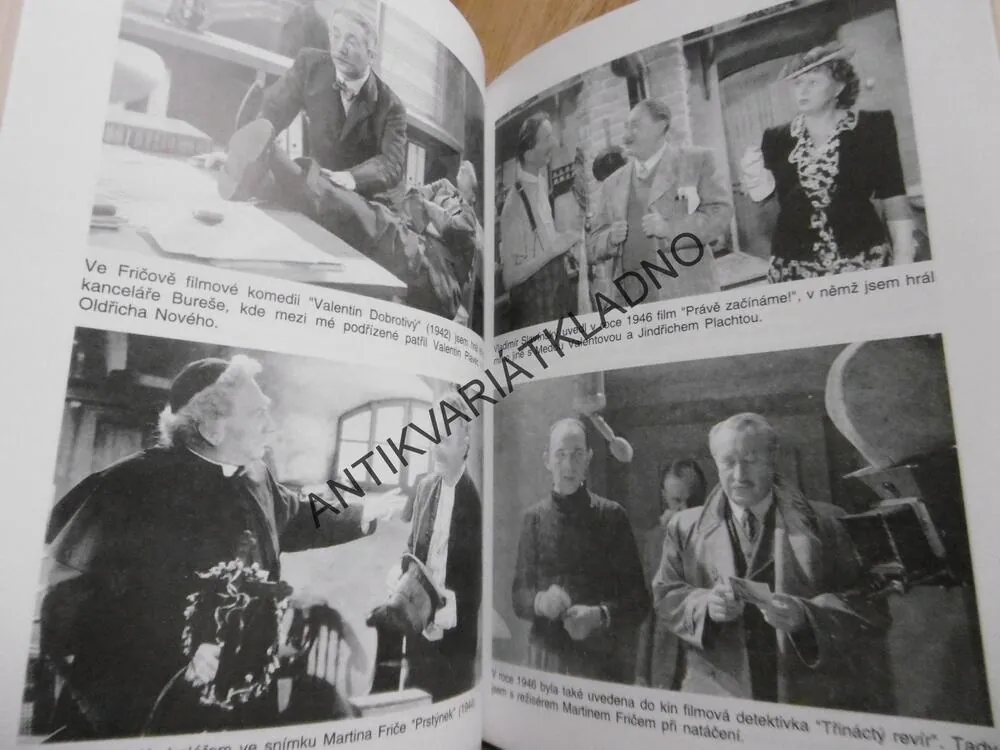JAROSLAV MARVAN VZPOMÍNÁ, HERECKÉ ESO, JIŘÍ TVRZNÍK, **an