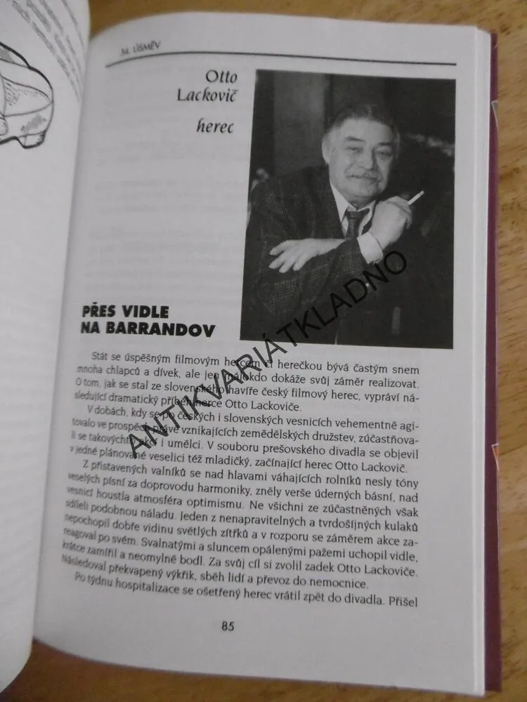 80+1 ÚSMĚV, JAROSLAV BENDA, **an